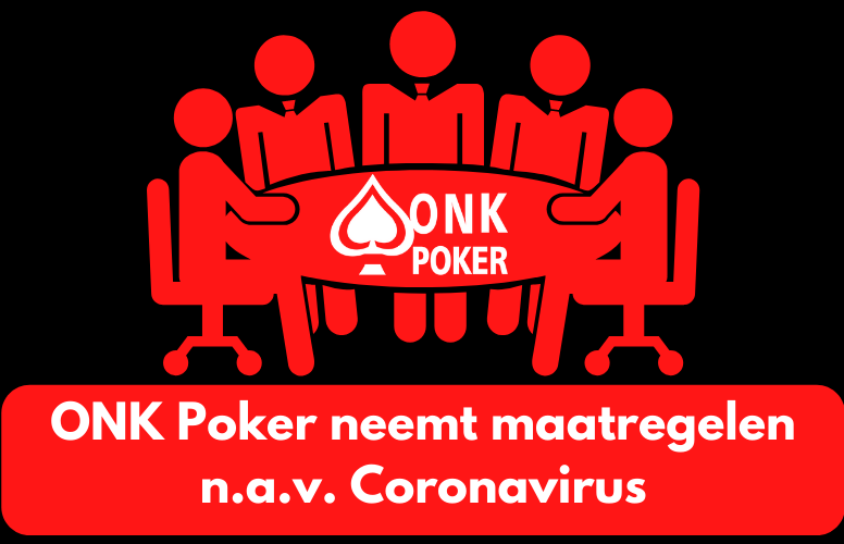 ONK Poker neemt maatregelen n.a.v. Coronavirus